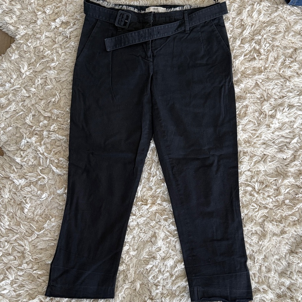 Prada Men's Black Chinos